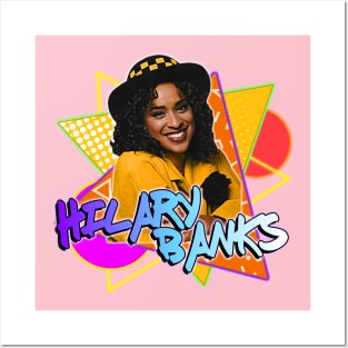 Hilary Banks // Fresh Prince Retro 90s FanArt Posters and Art